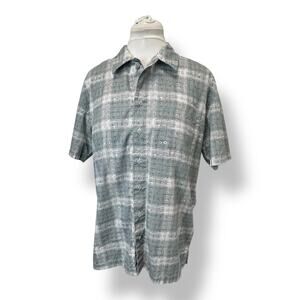 Columbia Mens Trollers Best Short Sleeve Button Down PFG Shirt, size S